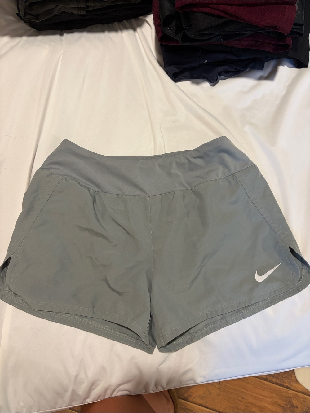 Nike Women's Gray Performance Running Shorts